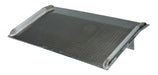 Vestil BTA-06006666 Aluminum Truck Dock Board 66 in. x 66 in. 6,000 lb. Capacity Silver