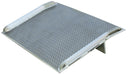 Vestil BTA-07007860 Aluminum Truck Dock Board 78 in. x 60 in. 7,000 lb. Capacity Silver