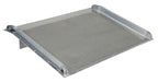 Vestil BTA-12006078 Aluminum Truck Dock Board 60 in. x 78 in. 12,000 lb. Capacity Silver