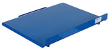 Vestil BTT-6-36 Linear Bench Top Tilter 28 in. x 36 in. 600 lb. Capacity Blue