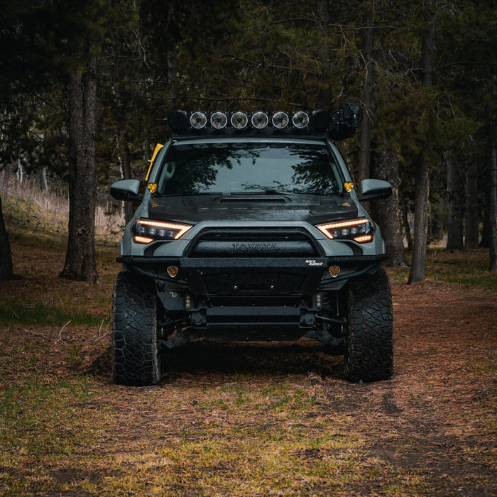 C4 Fabrication 2010-2024 Toyota 4Runner Rock Runner Front Bumper 1" Body Lift – image 9 of 20