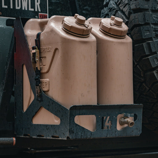C4 Fabrication Dual Jerry Can Carrier Overland Ready Gear – image 2 of 13