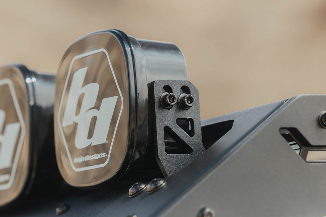 DV8 Offroad Baja Designs Linkable Lightbar Mount for DV8 Roof Rack Light Option – on the trail, image 2 of 13
