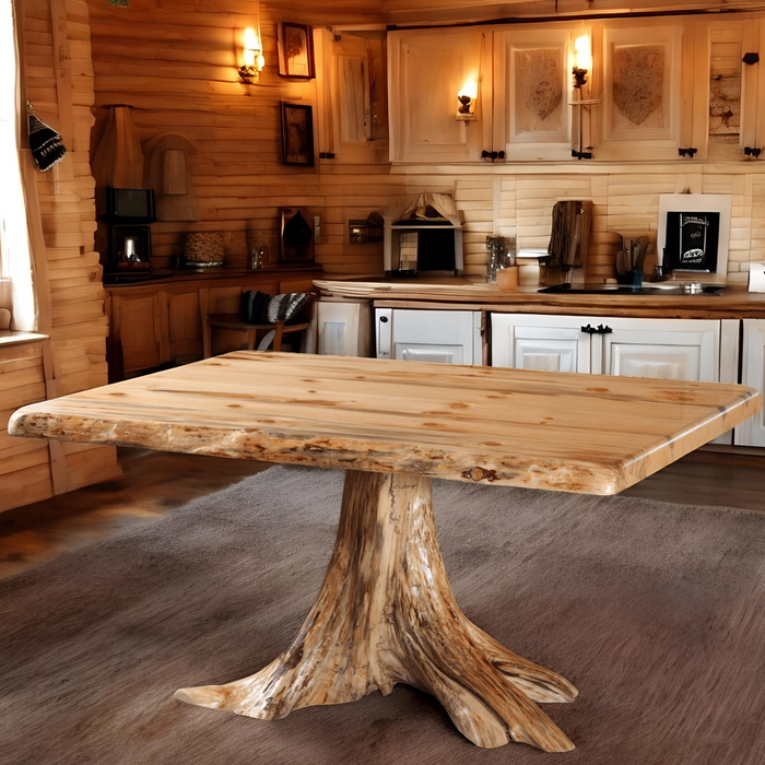 Barkman Furniture Live Edge Dining Table