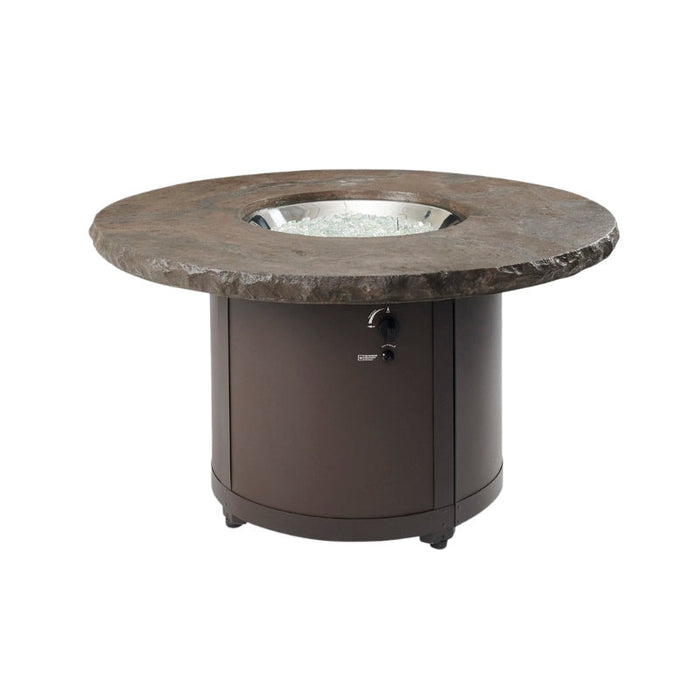 The Outdoor Greatroom Beacon 48" Round Gas Fire Pit Table | BC-20