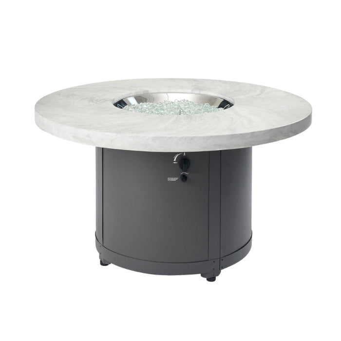 The Outdoor Greatroom Beacon 48" Round Gas Fire Pit Table | BC-20