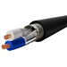22/1PR 7XTC OS/OB PE/PVC PLTC/CMG Black - Electronic Wire