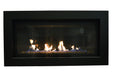 45" Fireplace BENNETT-45-LP - front view