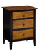 Barkman Furniture Berkeley 3- Drawer Nightstand - Alternate View