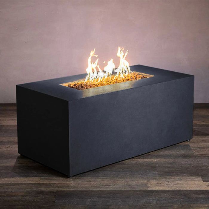 Starfire Designs Beton 55" Rectangle Hidden Propane Tank Gas Fire Pit Starfire Designs