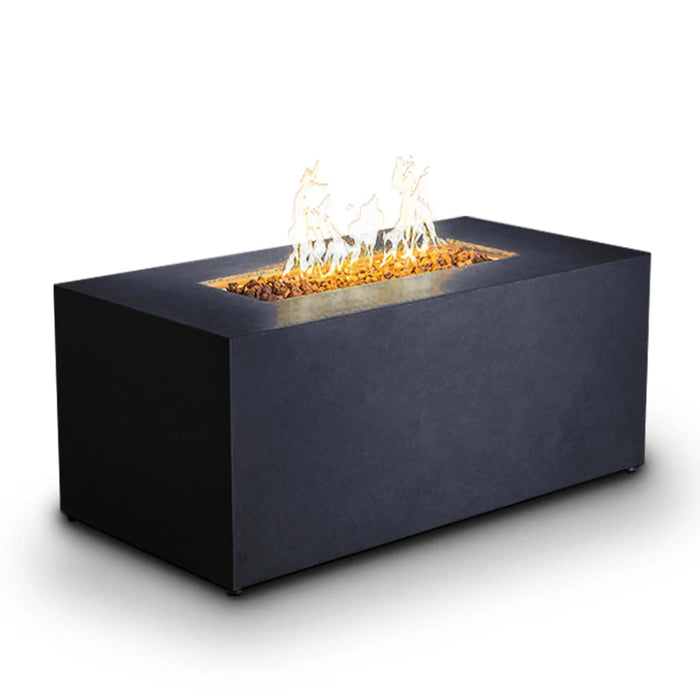 Starfire Designs Beton 55" Rectangle Hidden Propane Tank Gas Fire Pit Starfire Designs