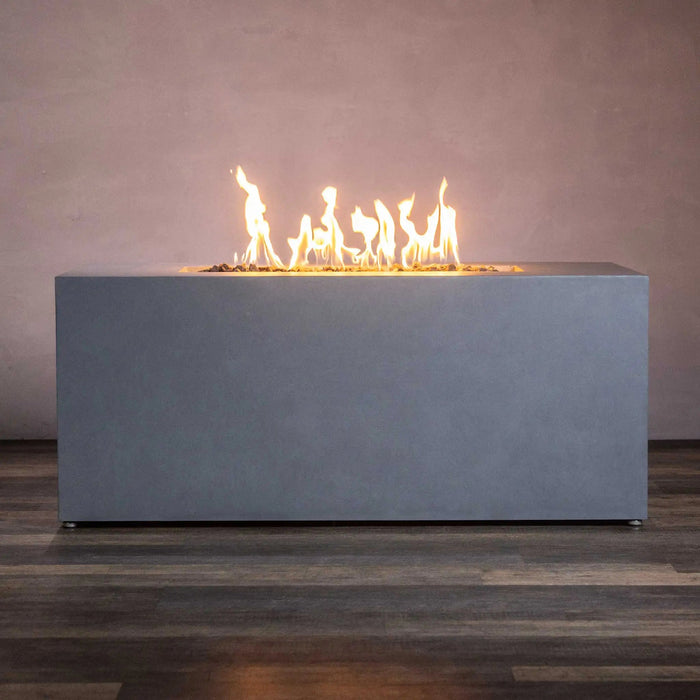 Starfire Designs Beton 55" Rectangle Hidden Propane Tank Gas Fire Pit Starfire Designs