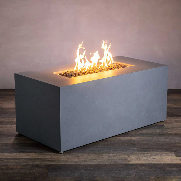 Starfire Designs Beton 55" Rectangle Hidden Propane Tank Gas Fire Pit Starfire Designs