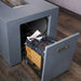 Starfire Designs Beton 55" Rectangle Hidden Propane Tank Gas Fire Pit Starfire Designs