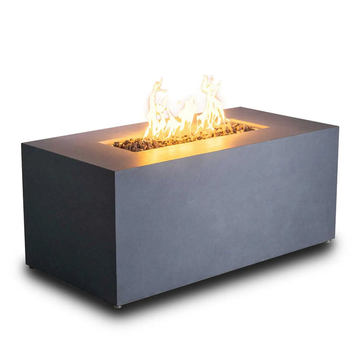 Starfire Designs Beton 55" Rectangle Hidden Propane Tank Gas Fire Pit Starfire Designs