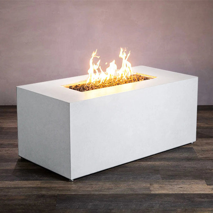 Starfire Designs Beton 55" Rectangle Hidden Propane Tank Gas Fire Pit Starfire Designs