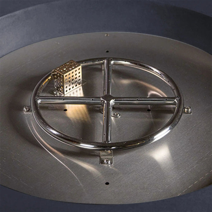 Starfire Designs Beton 42" Round Hidden Propane Tank Gas Fire Pit Starfire Designs