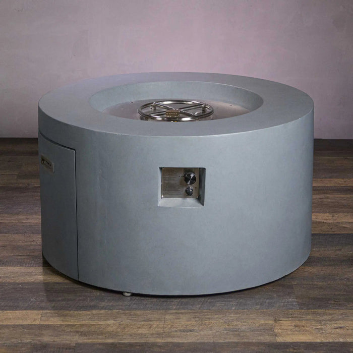 Starfire Designs Beton 42" Round Hidden Propane Tank Gas Fire Pit Starfire Designs