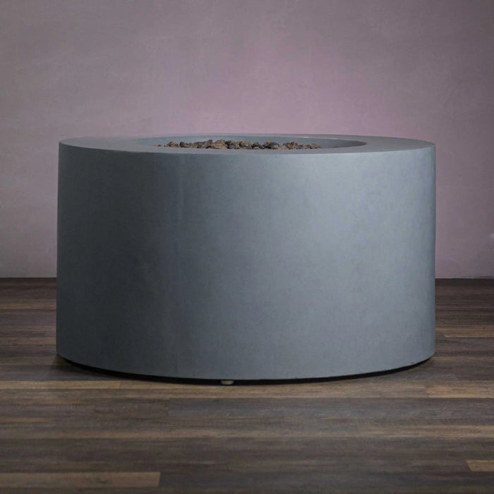 Starfire Designs Beton 42" Round Hidden Propane Tank Gas Fire Pit Starfire Designs