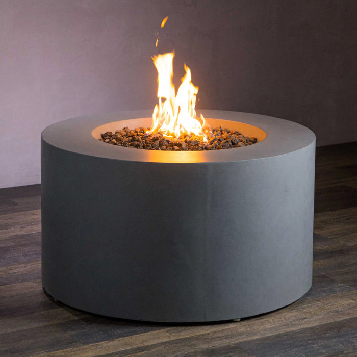 Starfire Designs Beton 42" Round Hidden Propane Tank Gas Fire Pit Starfire Designs