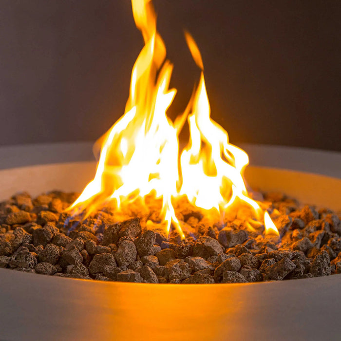 Starfire Designs Beton 42" Round Hidden Propane Tank Gas Fire Pit Starfire Designs