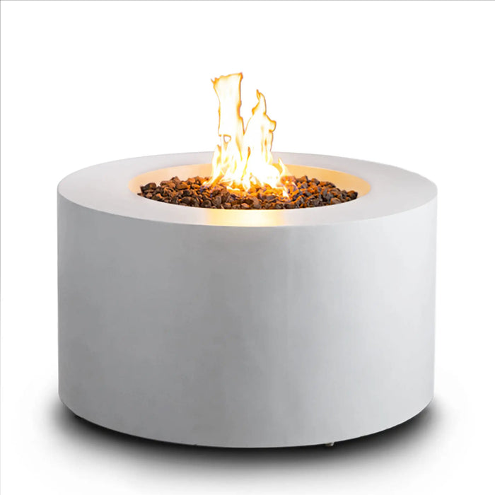 Starfire Designs Beton 42" Round Hidden Propane Tank Gas Fire Pit Starfire Designs