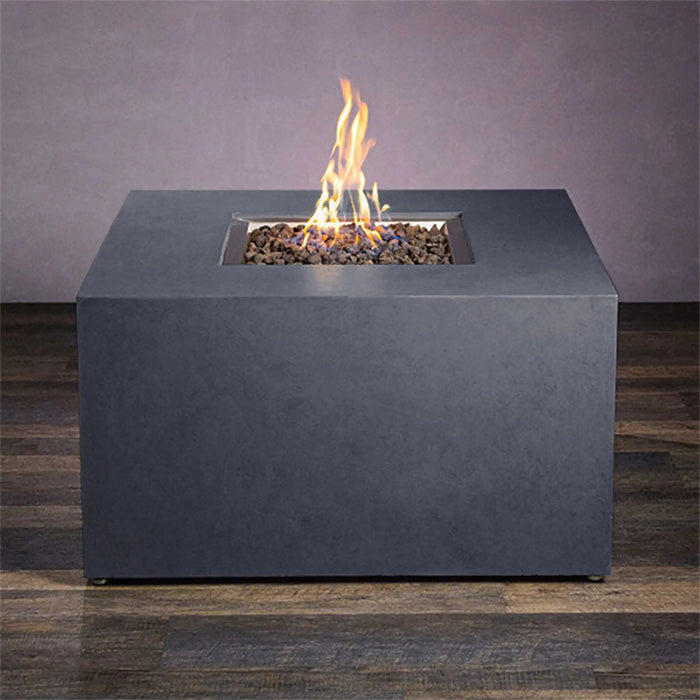 Starfire Designs Beton 42" Square Hidden Propane Tank Gas Fire Pit Starfire Designs