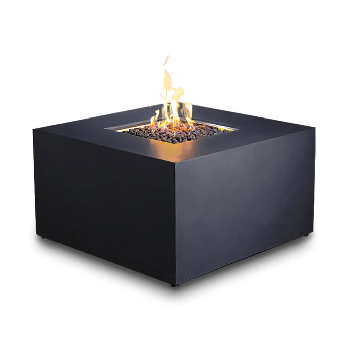 Starfire Designs Beton 42" Square Hidden Propane Tank Gas Fire Pit Starfire Designs