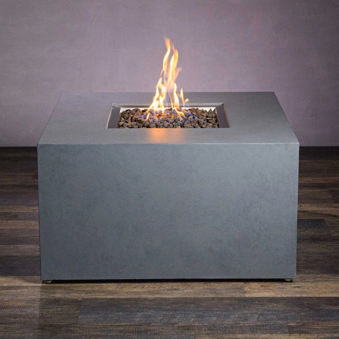 Starfire Designs Beton 42" Square Hidden Propane Tank Gas Fire Pit Starfire Designs