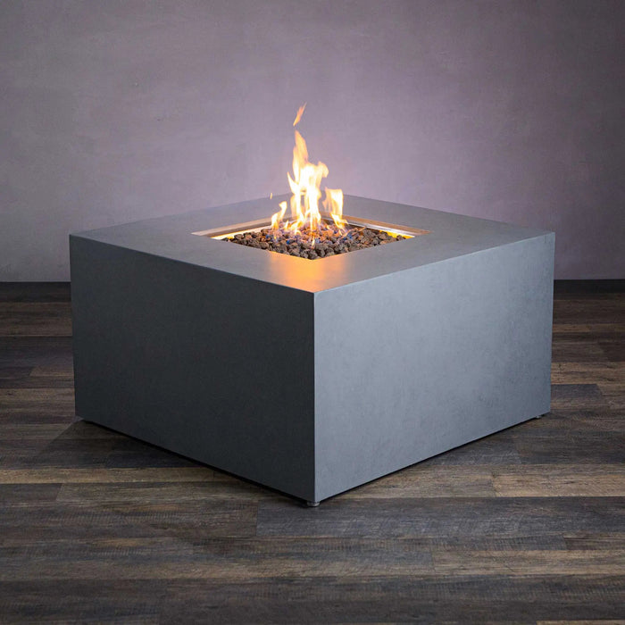 Starfire Designs Beton 42" Square Hidden Propane Tank Gas Fire Pit Starfire Designs