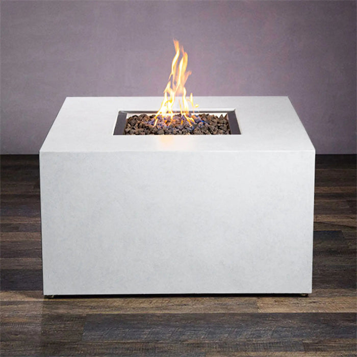 Starfire Designs Beton 42" Square Hidden Propane Tank Gas Fire Pit Starfire Designs