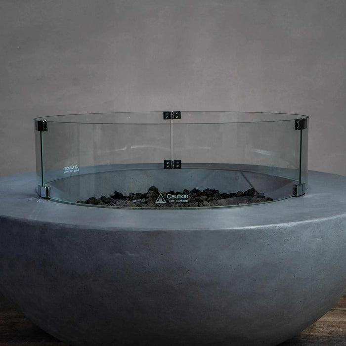 Starfire Designs Beton Round Glass Wind Guard Starfire Designs