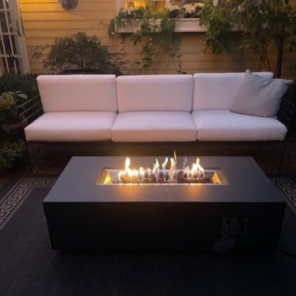 Starfire Designs Beton 55" Rectangle Gas Fire Pit Starfire Designs
