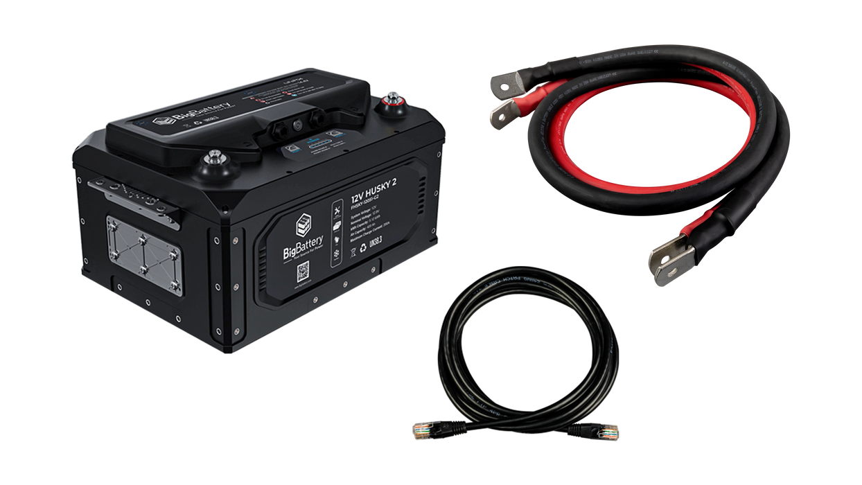 BigBattery 12V HUSKY 2 INV Battery Bundle - Urban Supply Inc