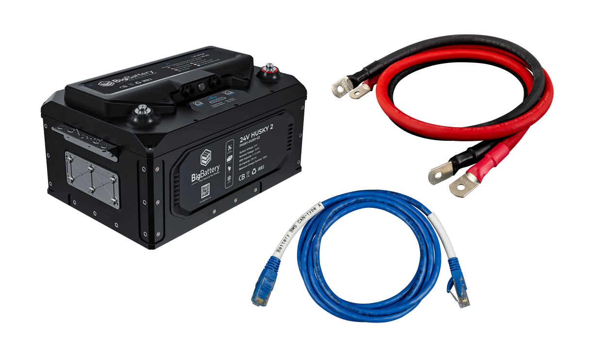 BigBattery 24V HUSKY 2 INV Battery Bundle - Urban Supply Inc