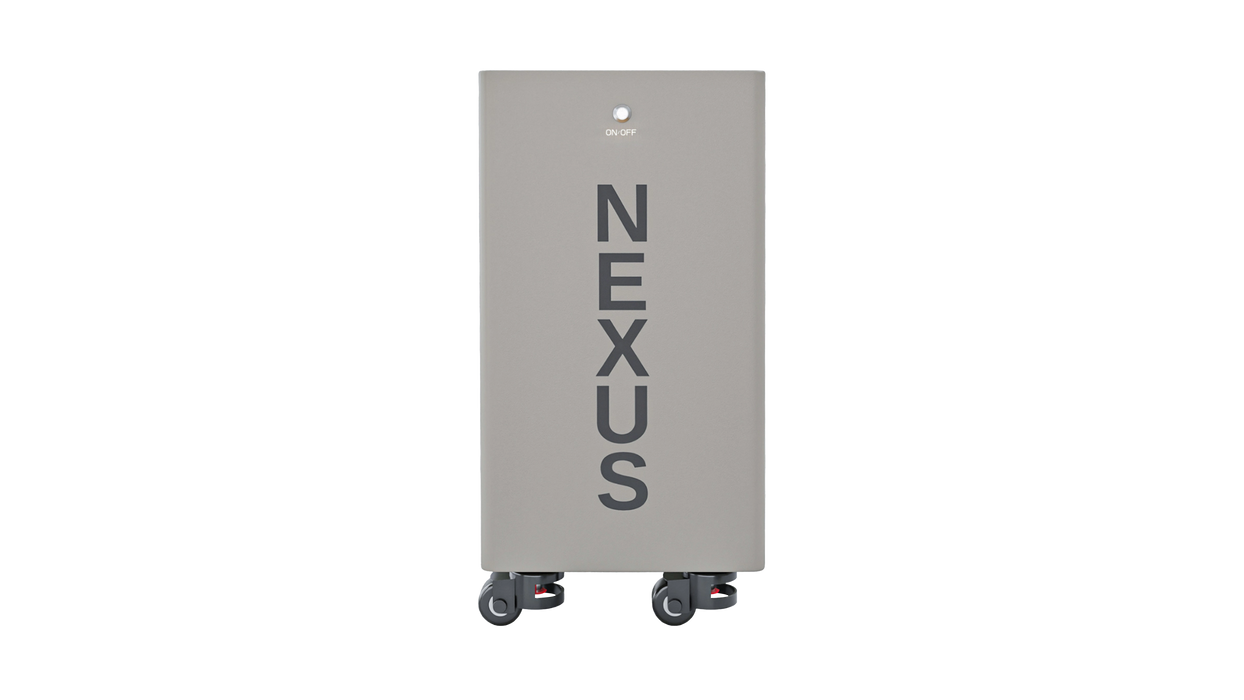 High quality photo of the Big Battery 48V Nexus 15kWh Right View. Photo sourced by Current Connected.