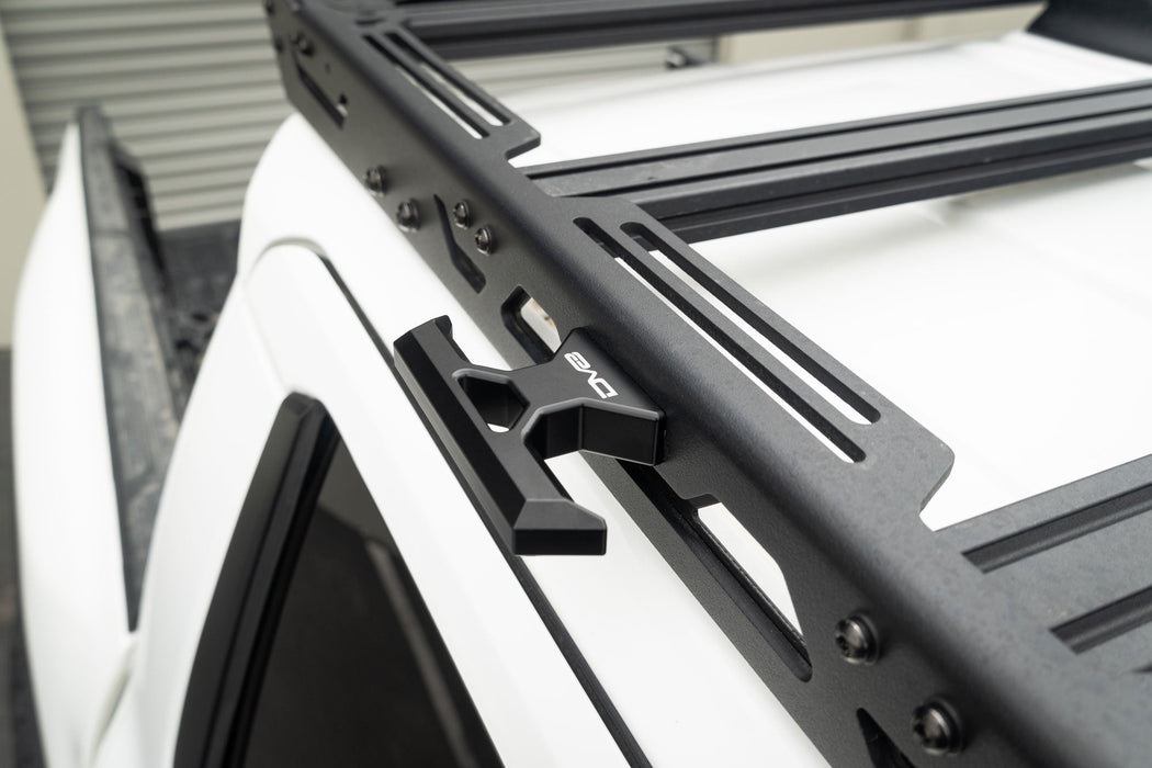 DV8 Offroad Billet Utility Handle Pair – installed on vehicle, image 8 of 14
