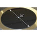 The Outdoor Greatroom 20" Round Glass Burner Cover Fire Pit - Lifestyle View