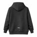 Black Hoodie, Size 2XL — angle view