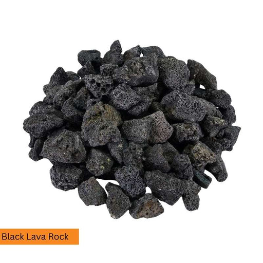 The Outdoor Greatroom Lava Rock Fire Pit