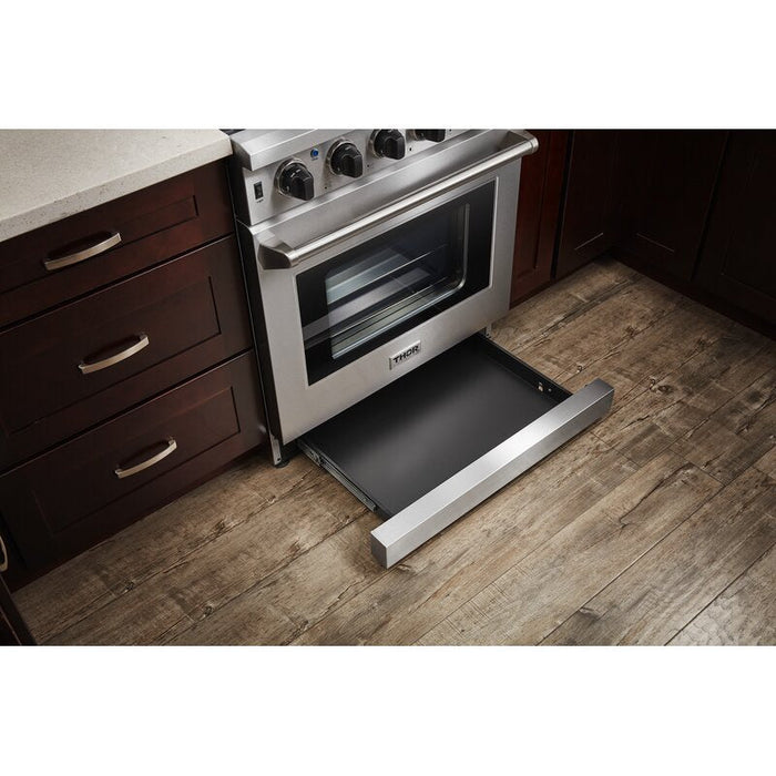 Thor Kitchen 30 in. 4.55 cu. ft. Professional Propane Gas Range in Stainless Steel, LRG3001ULP Thor Kitchen
