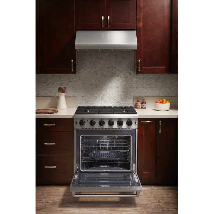 Thor Kitchen 30 in. 4.55 cu. ft. Professional Propane Gas Range in Stainless Steel, LRG3001ULP Thor Kitchen