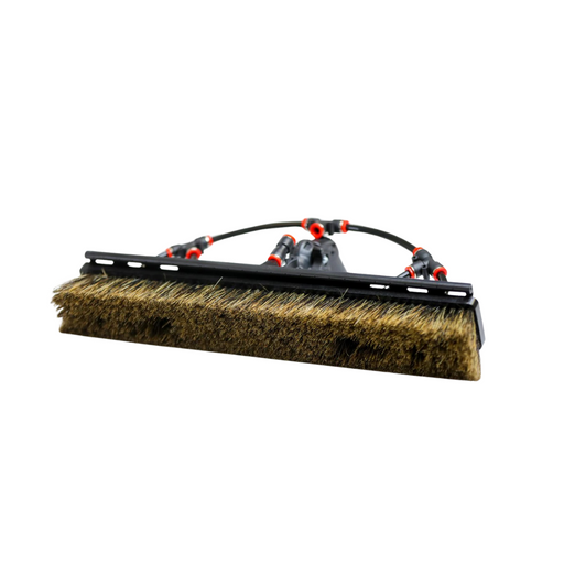 Tucker Alpha Premium Boar Bristle Water Fed Brush - under view Tucker Alpha Premium Boar Bristle Water Fed Brush