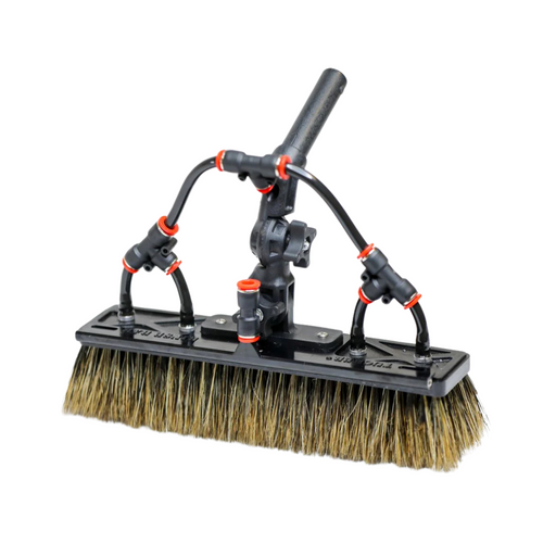 Tucker Alpha Premium Boar Bristle Water Fed Brush - Up right Tucker Alpha Premium Boar Bristle Water Fed Brush