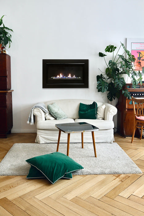 36" Gas Fireplace BOSTON-36-NG-EI - specifications diagram
