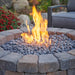 The Outdoor Greatroom Bronson Block Round Gas Fire Pit Kit | BRON52 - Lifestyle View