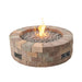 The Outdoor Greatroom Bronson Block Round Gas Fire Pit Kit | BRON52 - Features