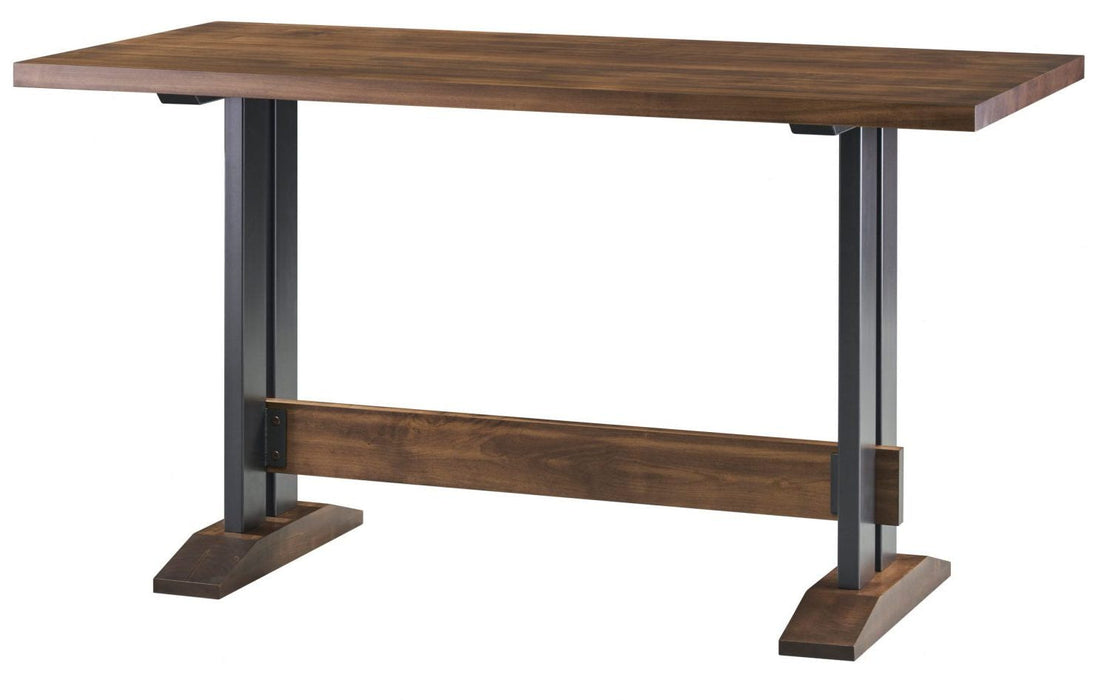 Brooklyn Steel Dining Base Only Pair