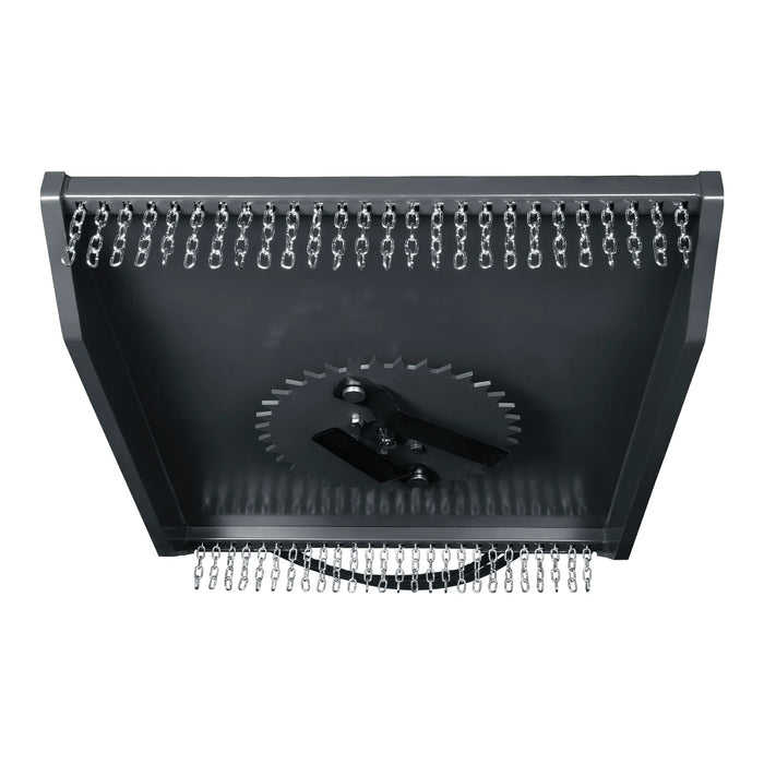 42'' Mini Skid Steer Brush Cutter, Hydraulic Motor