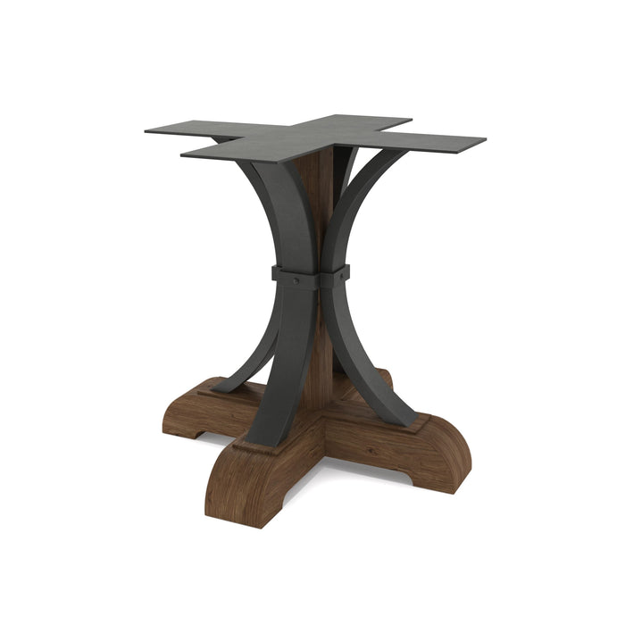 905 Buckle Pedestal Steel Dining Base